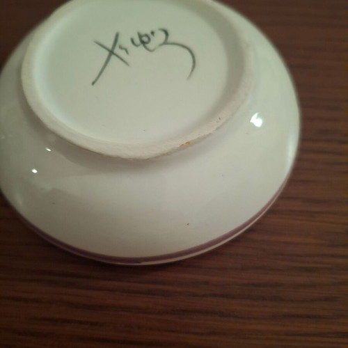 Handmade decorative ashtray like new