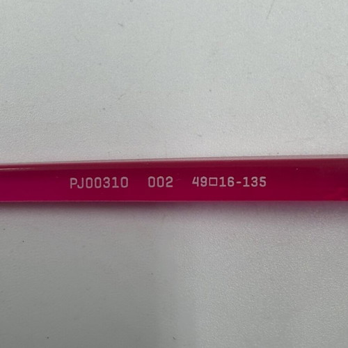 Puma PJ00310 002 Cold Glaze Kids Glasses like new, black and fuchsia