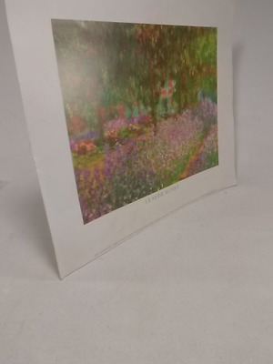 Αφίσα The Artist's Garden at Giverny του Claude Monet μεταχειρισμένη