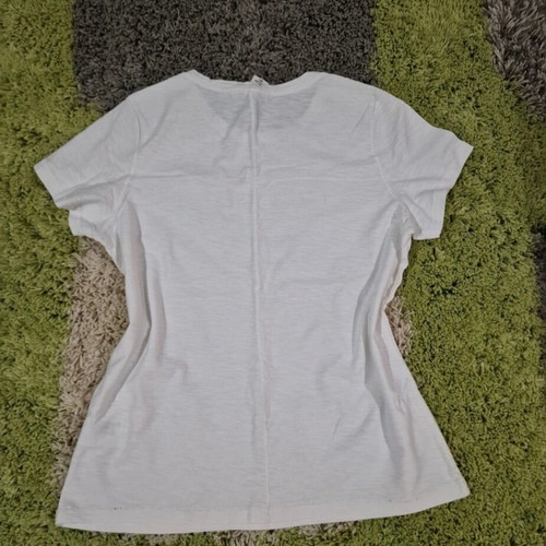 H&M women’s white Stockholm t-shirt size L like new