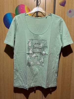 Esmara t-shirt like new, green, size M