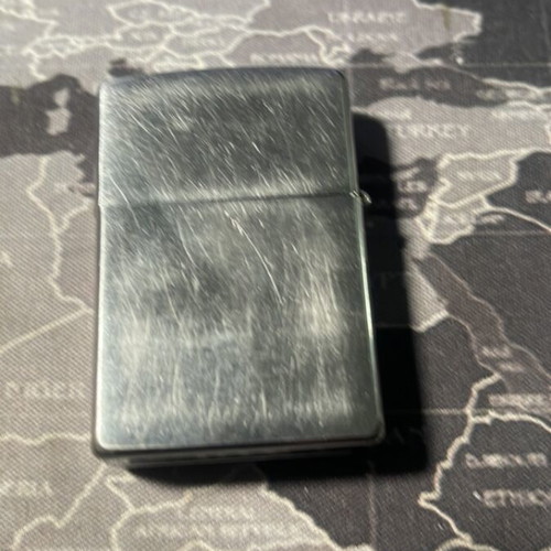 Zippo lighter used with PAOK emblem