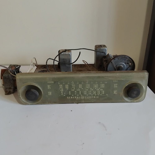 Old radio for decoration or repair or spare parts