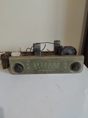 Old radio for decoration or repair or spare parts