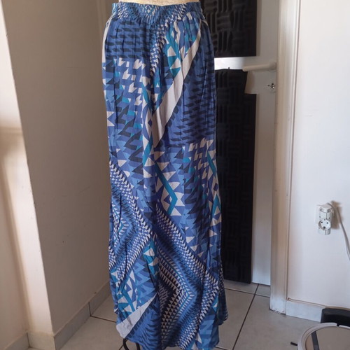 On Line maxi skirt blue, like new, size S/M