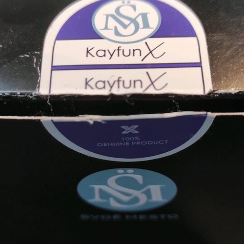 Svoe Mesto Kayfun X MTL RTA original stainless steel used