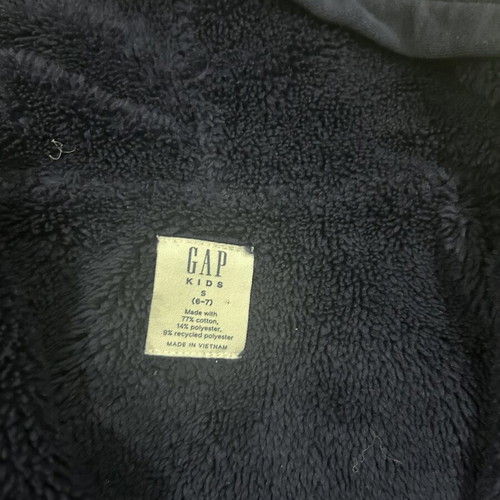 GAP hoodie with inner fur for girls like new, blue, size S