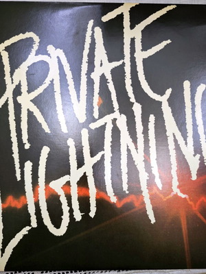 Private Lightning LP άλμπουμ σαν καινούργιο, 1980 US new wave pop rock