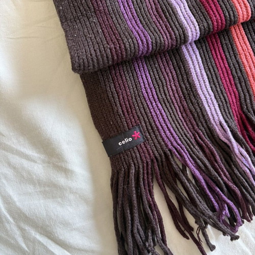 Celio unisex scarf like new, colorful wool