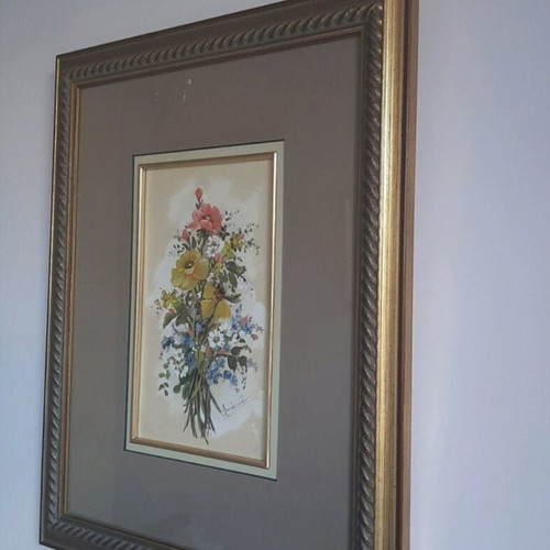 A. Theodoridou painting used in frame 46x36 cm