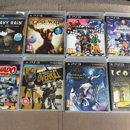 PlayStation 3 game collection used, 15 games bundle