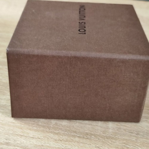 Louis Vuitton small empty box used 9.5 x 9.5 x 6 cm