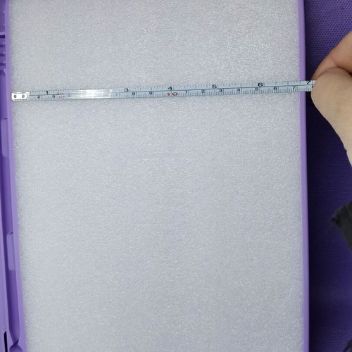 Silicone case for Ipad 10.2 tablet like new, purple