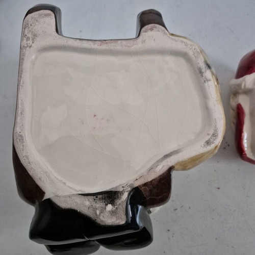 Porcelain Santa Claus on Sleigh for Cookies new