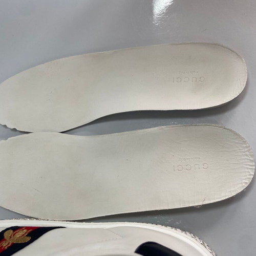 Gucci Ace Crystal Sneakers white size 40 like new