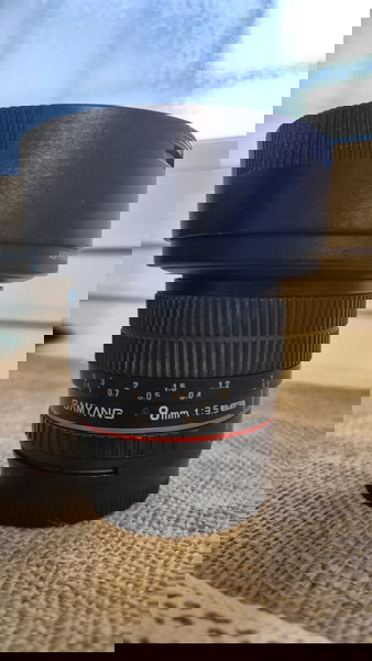 samyang 8mm рибешко око Nikon f монтаж