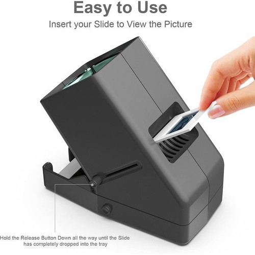DIGITNOW! 35 mm Slide Viewer with 3x Magnification and LED Light
