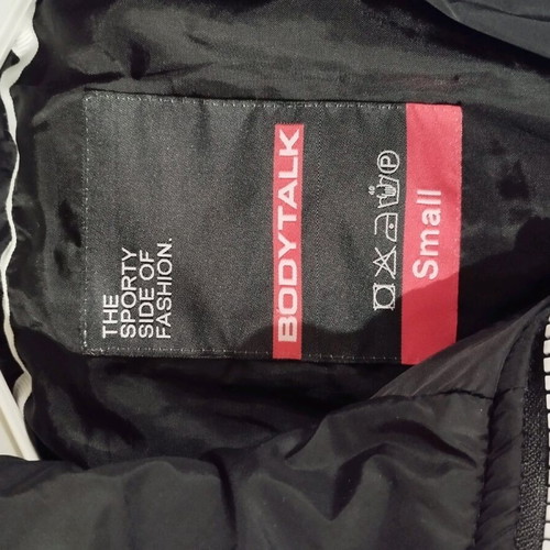 Μπουφάν BodyTalk unisex μεταχειρισμένο, μαύρο με κουκούλα