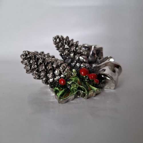 Marchetti Argenti Christmas Candlestick new