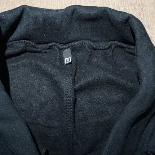 Men's tracksuit like new, black with multicolor details, size M