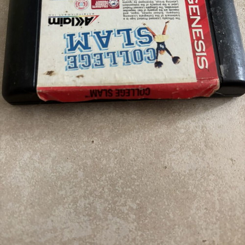 College Slam Sega Genesis game
