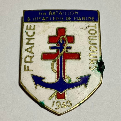 Rare French pin used