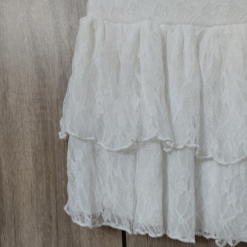 H&M lace mini skirt with frills for girls 9-10, size 134-140