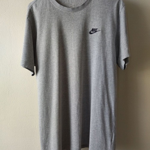 Nike T-Shirt M gray like new, cotton lightweight