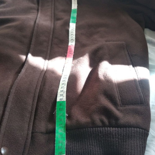 Lacoste jacket brown like new, men's suede XL/XXL