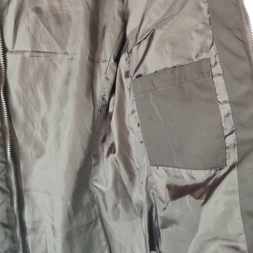 Puffer winter jacket black used, size M