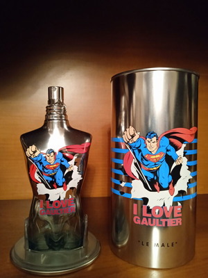 I LOVE GAULTIER Le Male Eau Fraiche Superman Limited Edition μεταχειρισμένο, συλλεκτικό