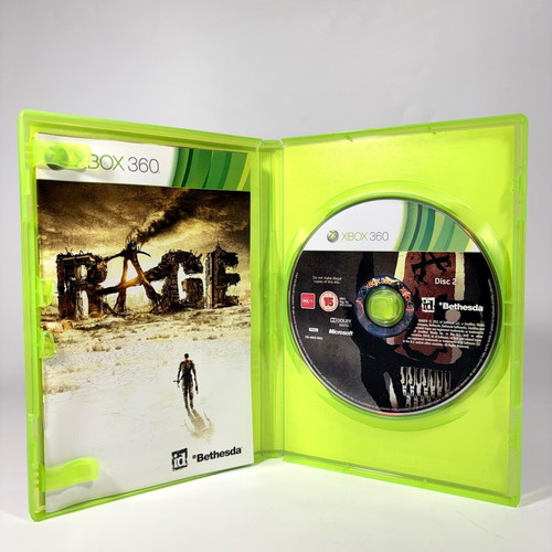 Rage Anarchy Edition for Xbox 360 like new, missing first CD