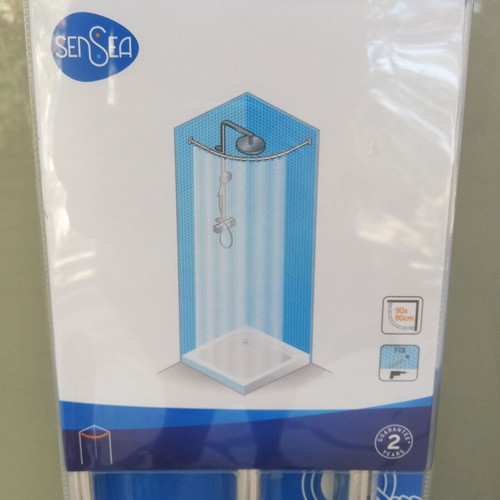 Sensea bathroom arm 90x90 chrome new