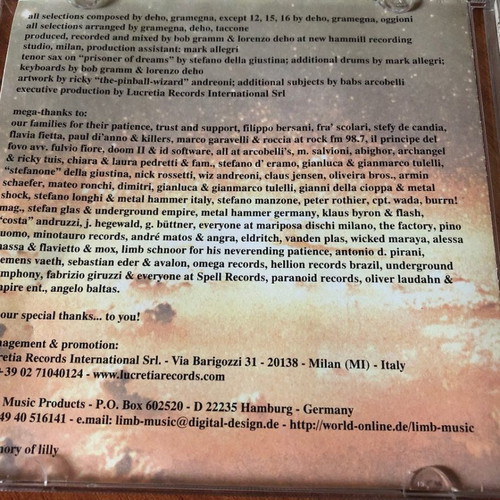 Time Machine Act II Galileo CD used, Metal