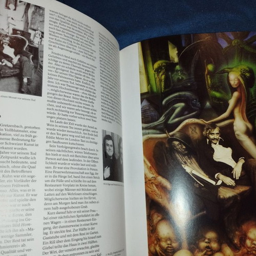 HR Giger ARh+ art book, German edition, Taschen