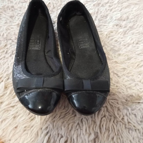 Ballerinas used, size 37, black
