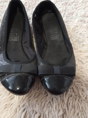 Ballerinas used, size 37, black