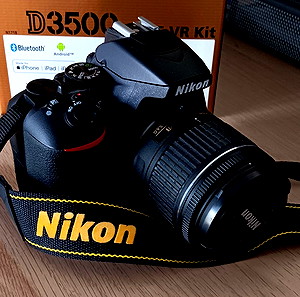 Nikon d3500 + φακός 18-55 vr kit φωτογραφική μηχανή