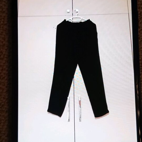 Stradivarius women's pants black like new, size S