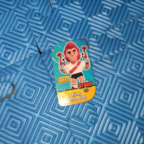 Brawl Stars Colt collectible iron tags set of 7, like new
