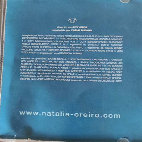 Tu veneno Natalia Oreiro CD like new