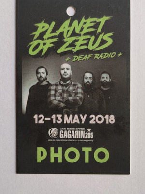 Photopass Planet of Zeus 12-13/5/2018 σαν καινούργιο