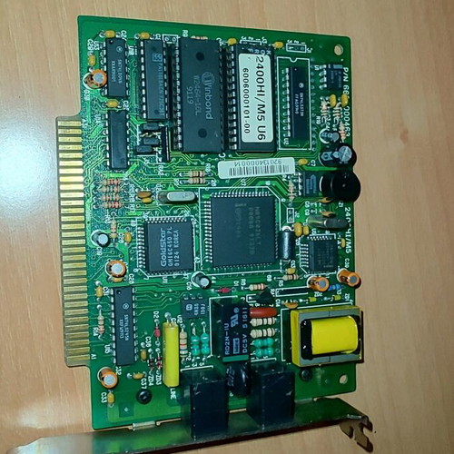 GoldStar modem 2400 8bit ISA used