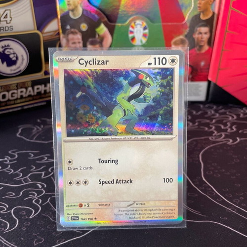 Pokemon TCG Scarlet & Violet Base Set Cyclizar Holo Rare καινούργιο