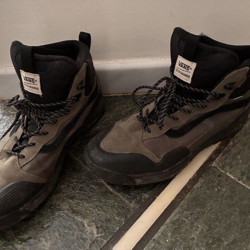 Vans UltraRange EXO Hi MTE-2 Dark Olive Size 45 Like New Hiking Boots