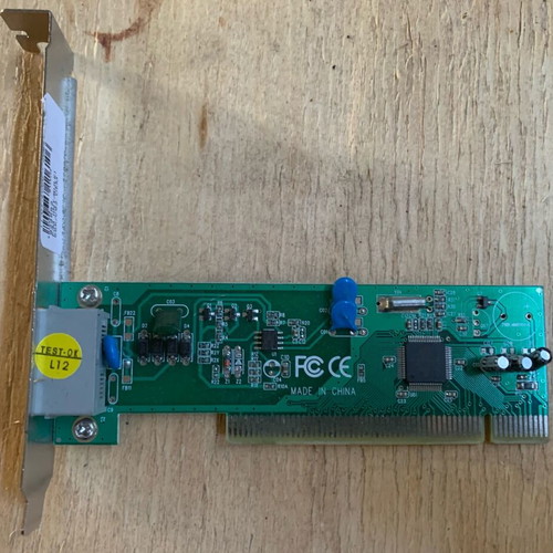 Motorola Fax modem PCI card used