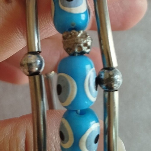 Bracelets handmade used, set of four