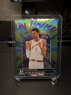Donruss Optic Victor Wembanyama My House Green 2024-2025 card