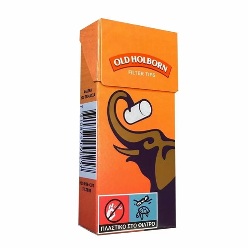 Old Holborn Extra Slim 5.7mm Filter Tips, 120 pieces