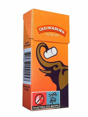 Old Holborn Extra Slim 5.7mm Filter Tips, 120 pieces